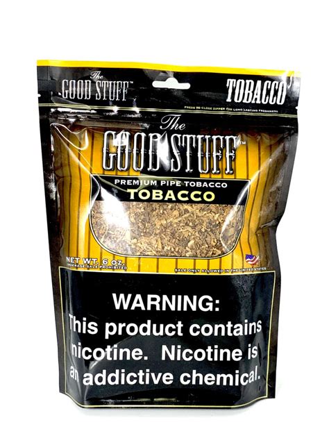 Good Stuff Natural Pipe Tobacco 6oz For Sale