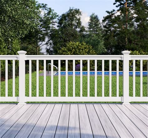 Vinyl Railing System Finyl Line Railing Barrette Outdoor Living