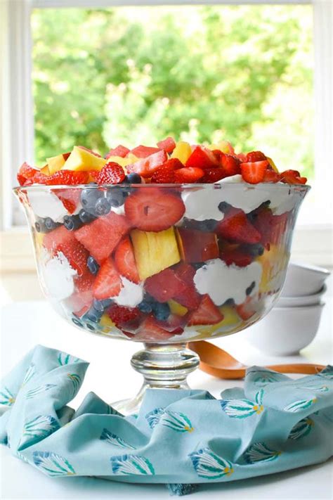 Fruit Salad Trifle Dessert Best Crafts And Recipes