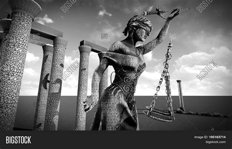 Broken Lady Justice 3d Image And Photo Free Trial Bigstock