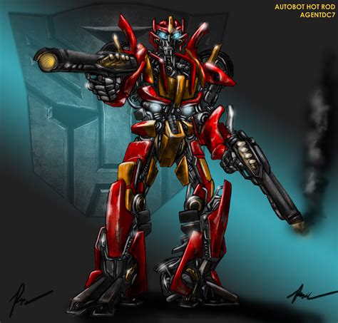 Transformers Movie Hot Rod 2 By Agentdc7 On Deviantart