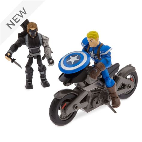 It was first used by the captain america character in the movie captain america: Marvel Toybox Captain America And Winter Soldier ...