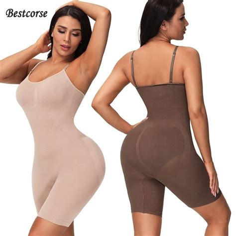 Cod Dsfgerteryii One Piece Corset Slim Full Body Shaper Women Seamless