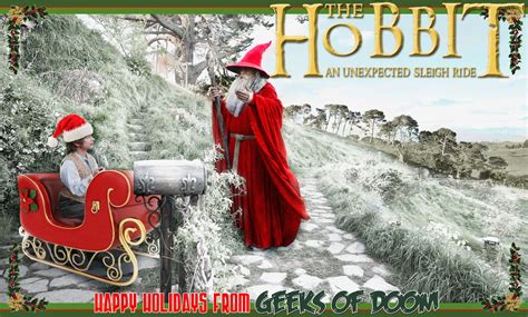 have a hobbit christmas merry little christmas christmas carol christmas humor christmas fun