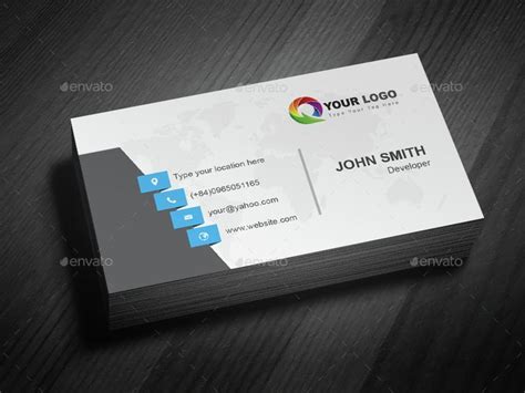 Shop our selection of standard business cards online from 1800businesscards! Business Card Design 04 #Affiliate #Card, #AFF, #Business ...