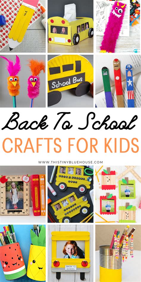 75 Best Adorable Back To School Crafts For Kids This