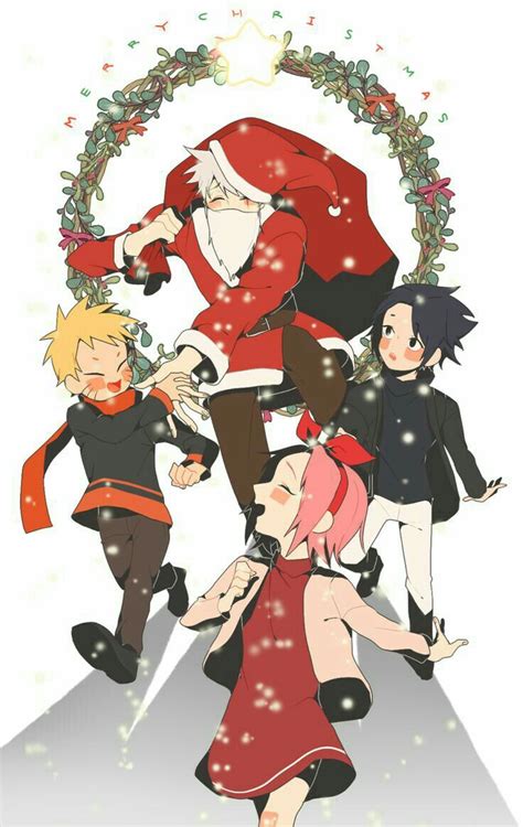 Merry Christmas Anime Naruto Kakashi Sensei Naruto Funny Naruto