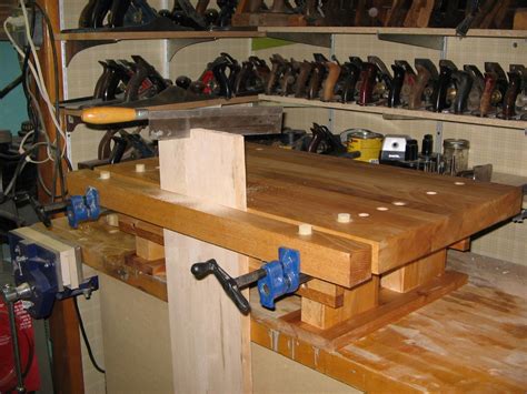 See more ideas about workbench, woodworking, woodworking bench. Another "Moxon" type Benchtop Bench/Fixture - by poopiekat ...