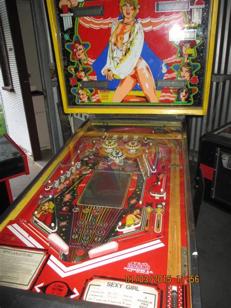 sexy girl pinball for sale pinball aussie arcade