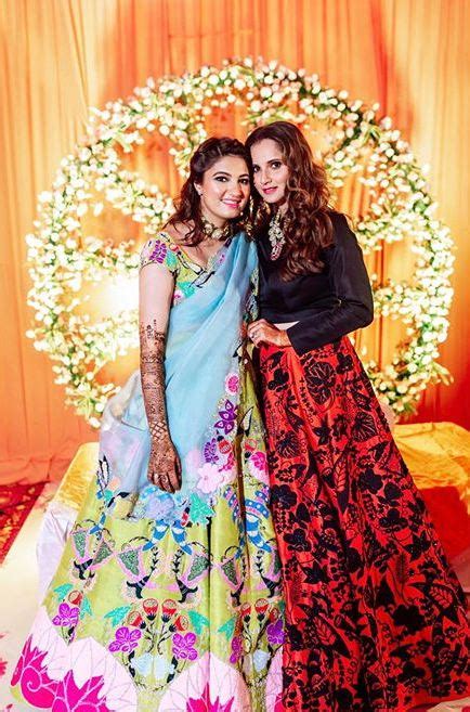 Asian bridal dresses one of the most popular wedding gowns india indian bridal saree or sari. Beautiful Pictures of Sania Mirza with Family from her ...