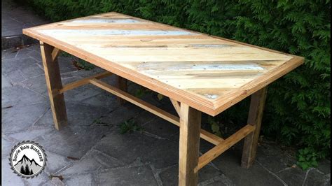 Fabriquer une table a manger frais bedside from pallets 1001. Faire une table en bois - Meuble de salon contemporain