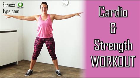 20 Minute Cardio And Strength Combination Workout At Home