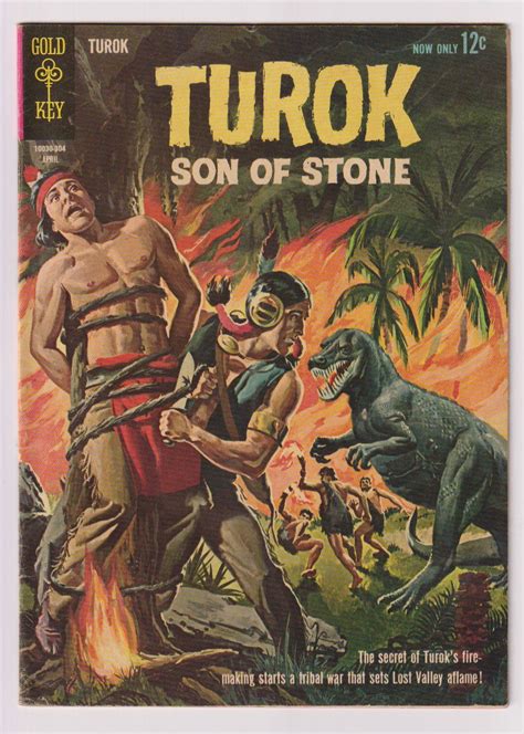Turok Son Of Stone Vol 1 32 Silver Age Comic Book Fn 60 March