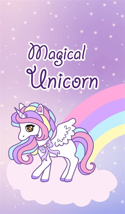 Download Cute Unicorn Phone Wallpaper Youloveit By Heatherm29 Cute