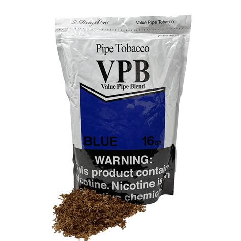 Daughters And Ryan Blue Value Pipe Blend Tobacco 1lb Bag Windy City