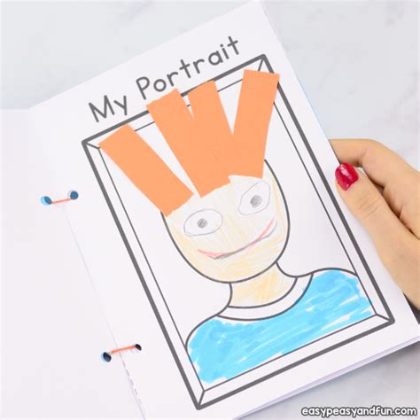 Help your child love to write with this printable minibook. All About Me Printable Book Templates - Easy Peasy and Fun