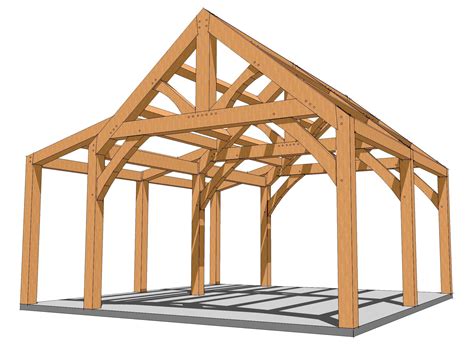 Simple Timber Frame House Plans Homeplancloud