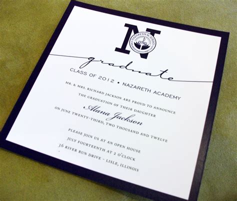 A graduation dinner invitation is a type of invitation card mailed out or personally given to the students close family and friends requesting them to attend the family dinner celebration of his or her graduation. Formal College Graduation Invitation Wording