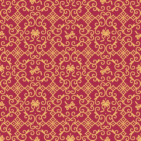 Seamless Intricate Pattern Design Vector Download