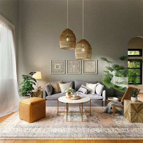 35 Bohemian Living Room Ideas Boho Decor And Style