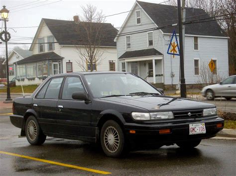 1991 Nissan Stanza Xe Sedan 24l Manual