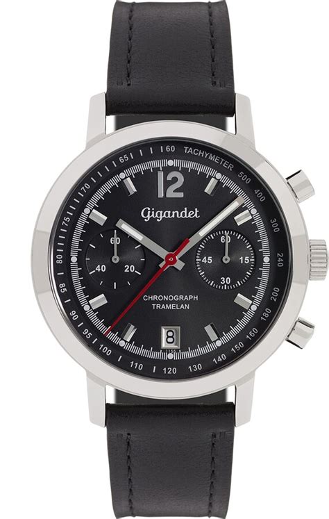 gigandet tramelan men s quartz watch chronograph analogue date black g10 007 shopstyle