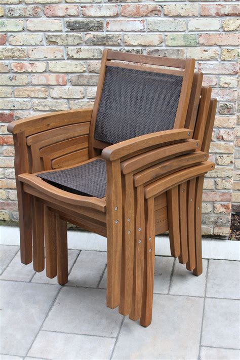 Outdoor Interiors Stacking Chairs 5 Pictures Modernchairs