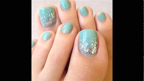 ¿te gustaría llevar las uñas decoradas pero no quieres un diseño de uñas exagerado? Uñas para los pies decoradas - Toe nail art - YouTube