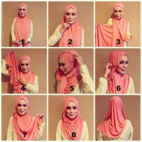hijab tutorial for proper chest coverage hijab tutorial hijab pashmina gaya hijab