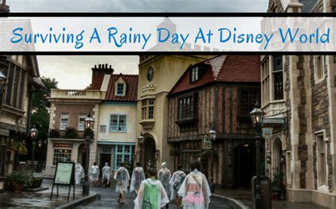 10 Tips For Rainy Days At Walt Disney World Mouse Travel Matters