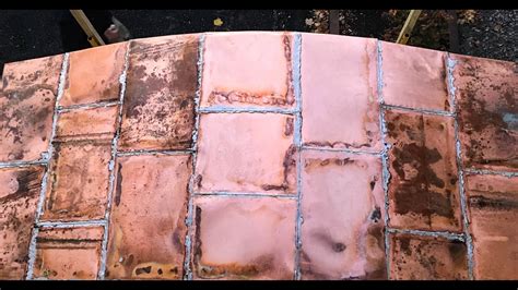 For flat, low slope or curved roofs, the longevity of flat seam copper is unmatched. Arched Copper Flat Seam Roof Build - YouTube