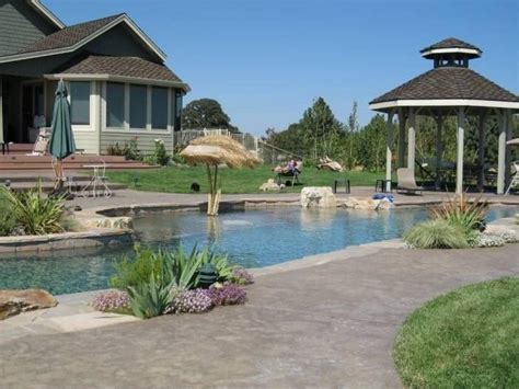 While i do not like this, there a lighted gazebo makes a comfortable seating area protected from the sun while a functional. 34 Glorious Pool Gazebo Ideas