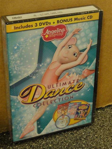 angelina ballerina ultimate dance collection includes 3 dvds bonus music cd 884487112070 ebay