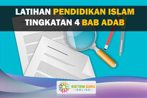 Bab 1 manusia perlu bersyukur 1.1:intisari ayat • allah beri peringatan kepada musyrikin mekah mengambil iktibar terhadap kaum dahulu yang dibinasakan allah kerana tidak bersyukur. Latihan Pendidikan Islam Tingkatan 4 Bab Adab