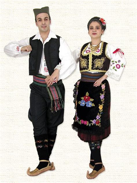 Folkcostumeandembroidery Mens Costume Of Šumadija Serbia Serbian