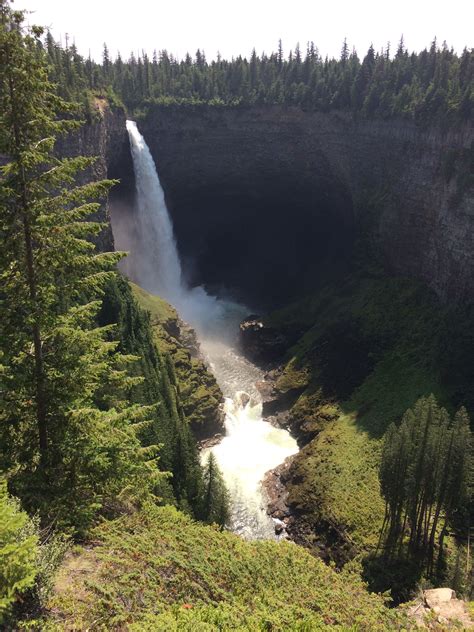 Helmcken Falls 463 Feet Drop Wells Gray National Provincial Park