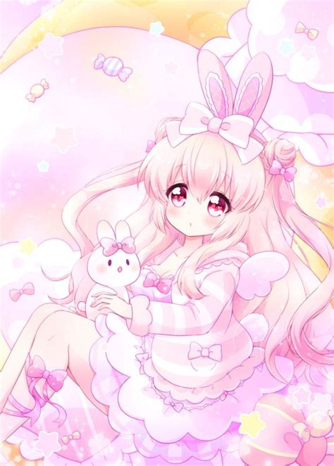 Pastel Lifestyle Kawaii Chibi Cute Chibi Kawaii Art Anime Girl Pink