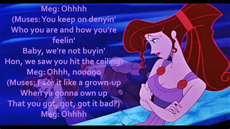 I Wont Say Im In Love W Lyrics From Disneys Hercules Youtube