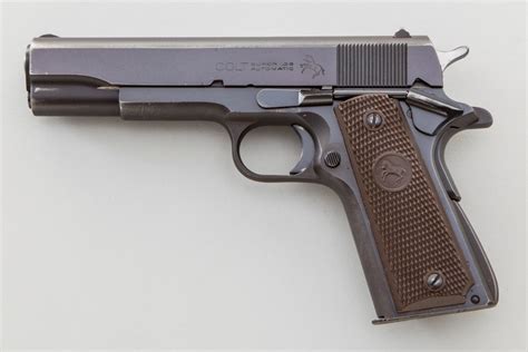 906 Post War Colt Super 38 Semi Automatic Pistol