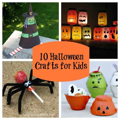 10 Halloween Crafts For Kids
