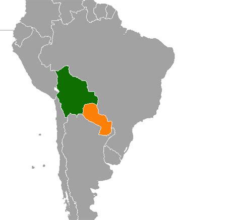 Liechenstein (yellow border), a small country in europe, is a landlocked country with the exception of two countries in south america (bolivia and paraguay) the rest of these countries are found in africa, europe, and asia. Relaciones Bolivia-Paraguay - Wikipedia, la enciclopedia libre