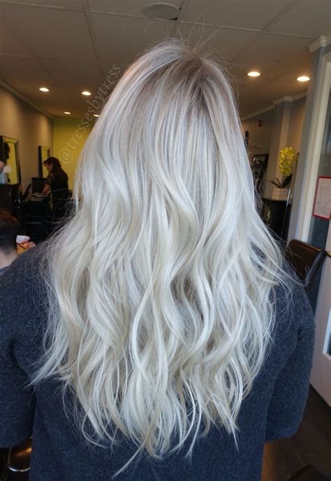Platinum blonde hair is becoming a firm favorite with more and more ladies going lighter and lighter. Ash Blonde | Ombre hair blonde, Blonde balayage, Balayage hair