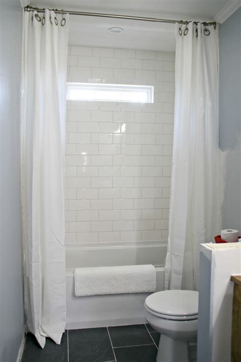 However, they also have worked as an accessory. Veronica Hughes: How to hang double shower curtains (for ...