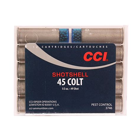 Cci 45 Colt Shotshell Mfg 3746 Hunting Shooting