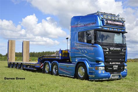 Williamson Haulage Scania R730 V8 Blue Stream Customised Trucks