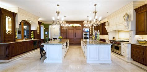 Custom Double Island Kitchen Design By Cvl Designs Ocean City Nj