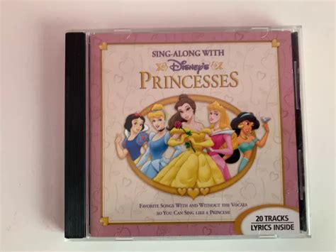 Disneys Princess Sing Along Album Jewel Disney Princesses Belle Cd £748 Picclick Uk