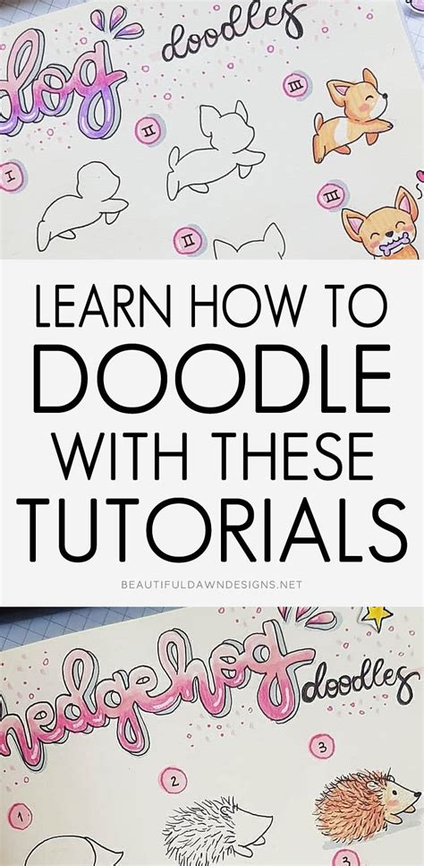 Learn How To Doodle With These Easy Tutorials Beautiful Dawn Designs