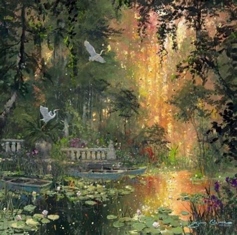 Tumblr Fairy Paintings Pond Painting Ethereal Art Aesthetic
