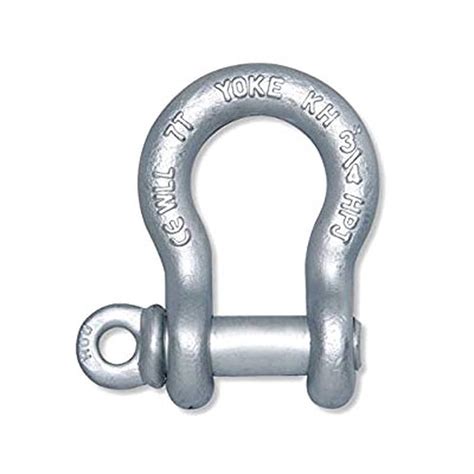 8 5t Forged Anchor Shackle W Screw Pin By Yoke Lifting Products U S Rigging Supply